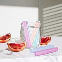 Vista 5 de 12 paquetes de cubitos de hielo reutilizables que cambian de color para bebidas, barra de hielo reutilizable para botellas de agua de congelación