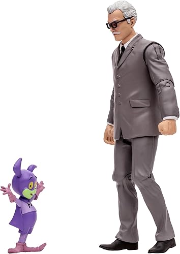 Miniatura 4 de McFarlane Toys - Figura de acción de DC Retro Comisionado Gordon (Las nuevas aventuras de Batman) de 6 pulgadas