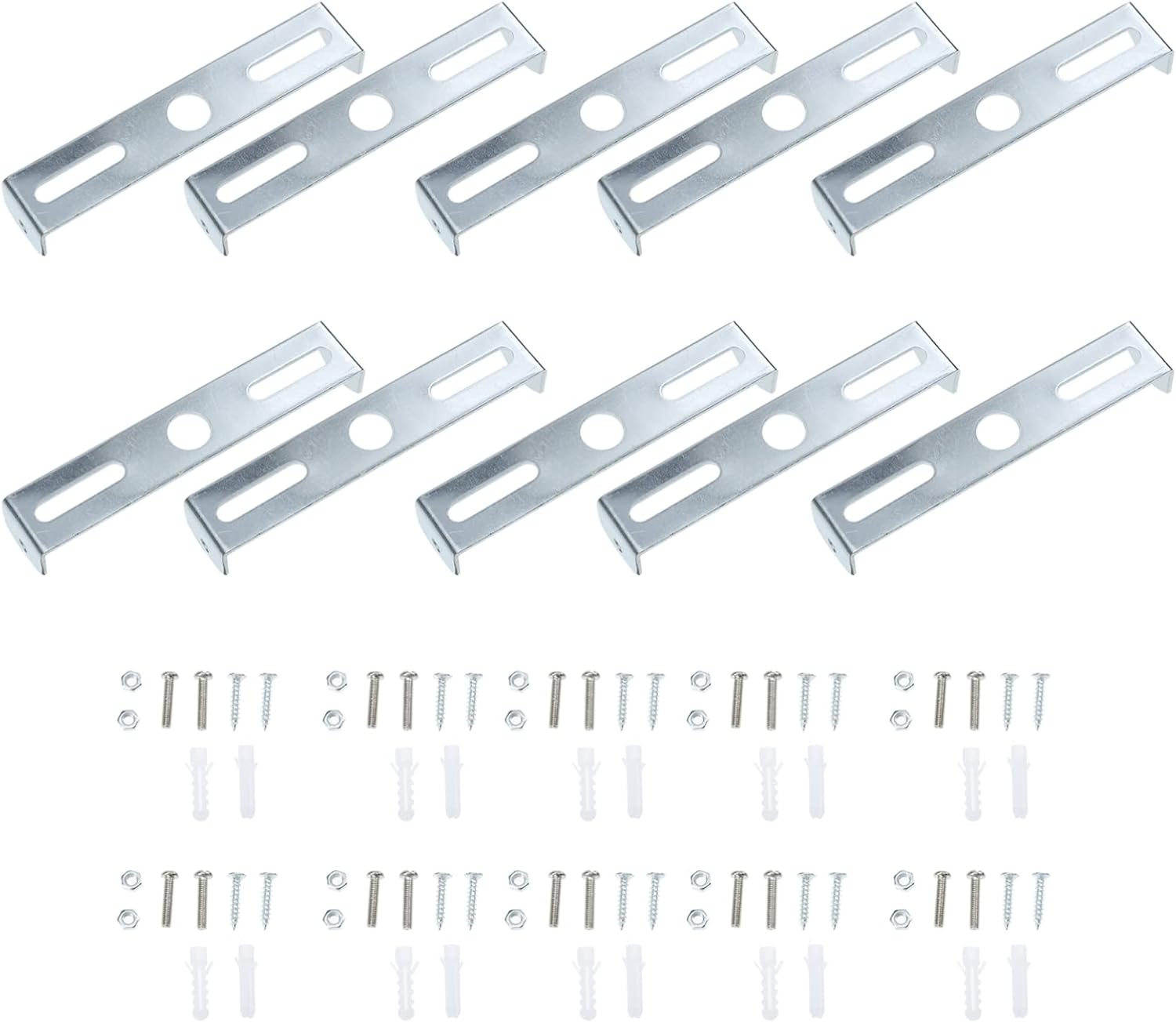 balacoo 10 Pcs Light Fixture Light Mounting Bracket Chandelier Ceiling Light Brackets Iron Light