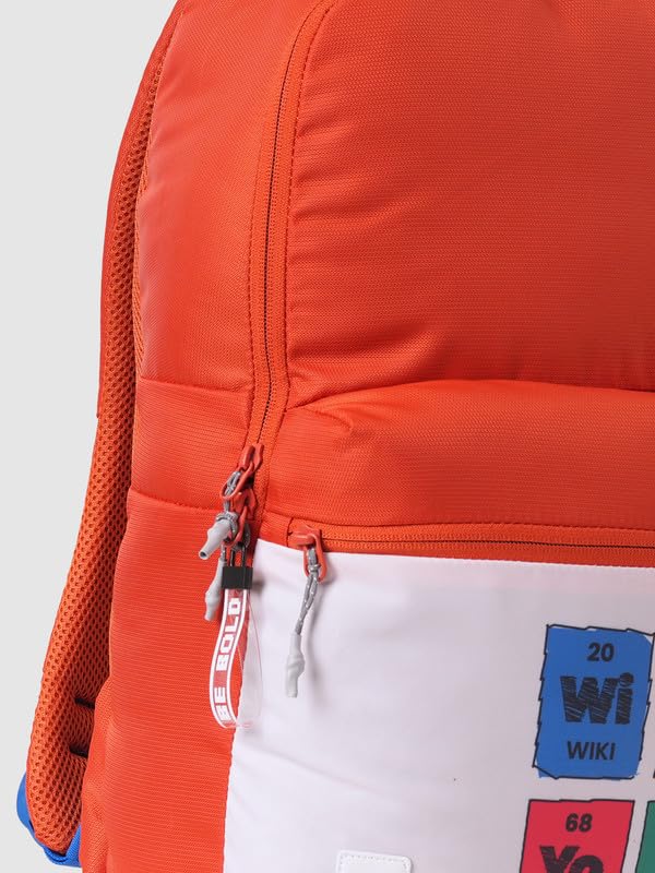 Image of Wiki Stylish Unisex Backpack Pack Durable & Lightweight backpack for Men & Women | Backpack for Office, Gym, Travel (18.5 Litre, Orange)