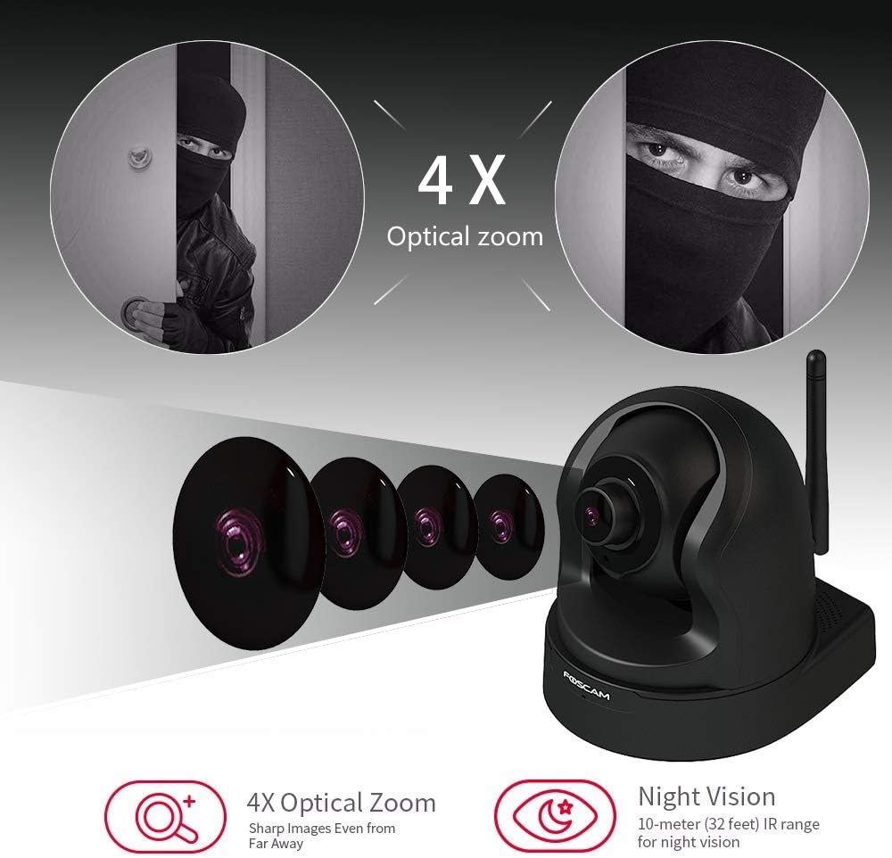 FOSCAM Z2 Dual-Band Wi-Fi Support