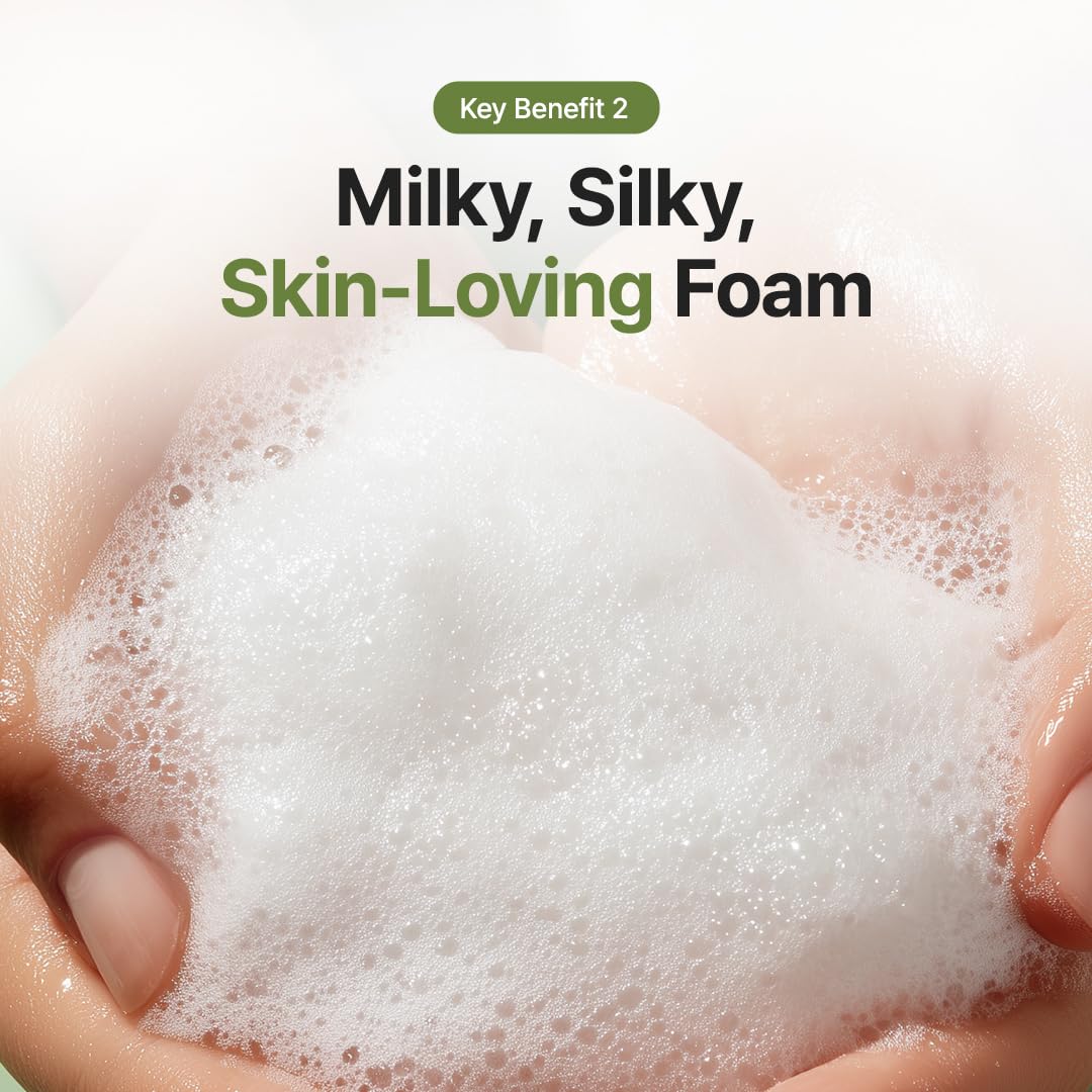 PURITO From Green Deep Foaming Cleanser 150ml / 5.07 fl.oz, pH 5.5, plant-based, natural ingredients, cruelty-free, Vegan - Image 6