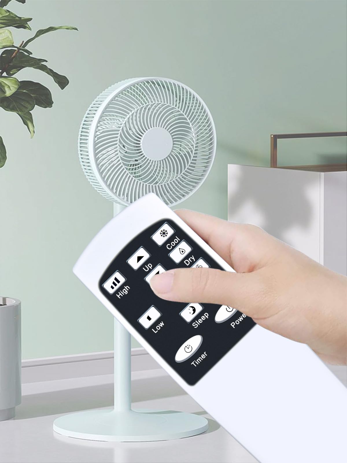 GOUYESHO Telecomando Di Ricambio Universale per Climatizzatore Mobile