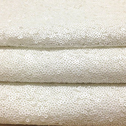 Trlyc Round Sequin Tablecloth-72 Sparkly White Sequin Tablecloth Sequin Table Cloths Sparkly White Table Sequin Linens For Wedding #TOP4