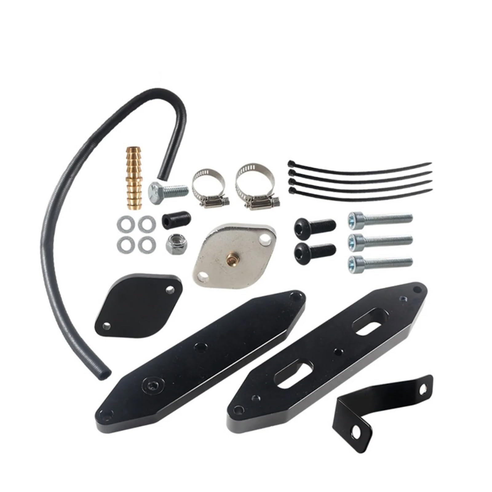 Gointdjd One Color Egr Valve Egr Valve Cooler Kit Set Coolant For For F250 For F350 2011-2019 6.7L Diesel Black Egr Valve Kit Exhaust Gas Recirculation