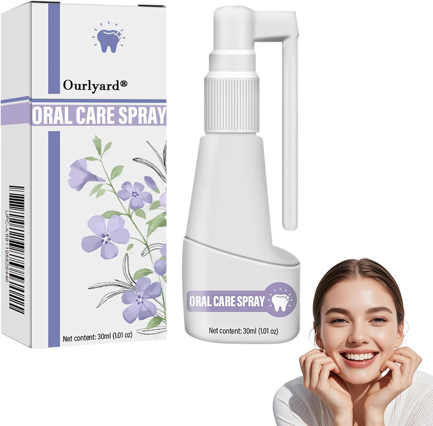 Clove Oil Oral Care Spray,Clove mouthwash,Clove Oil for Teeth and Gums (1PC)