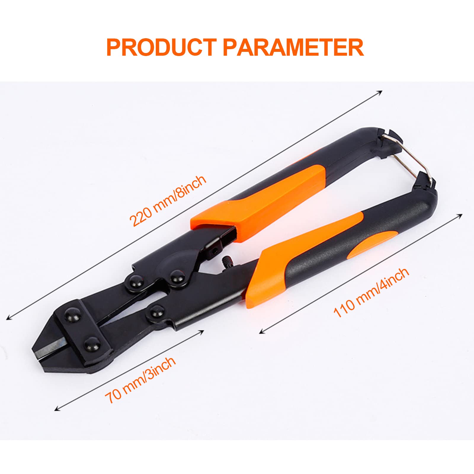 Tronchese Per Bulloni 200mm - Taglia Ferro, Catene E Lucchetti, Compatto E Potente