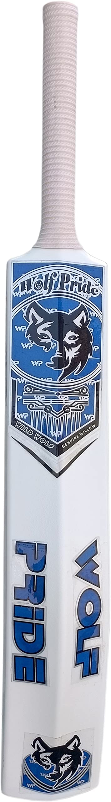 WOLF PRIDE Wild Blue & White White Hard Plastic Cricket Bat (for Kids) Size 5N (B0C3B3HQ3F) Amazon Price History, Amazon Price Tracker