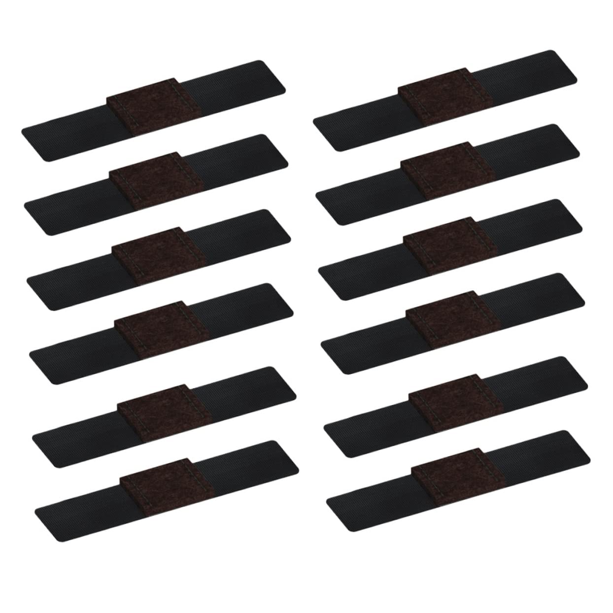 Housoutil 4 Juegos De Protectores para Patas De Silla Deslizadores De Muebles Sin Fieltro para Proteger Pisos De Madera 12 Unidades X 4