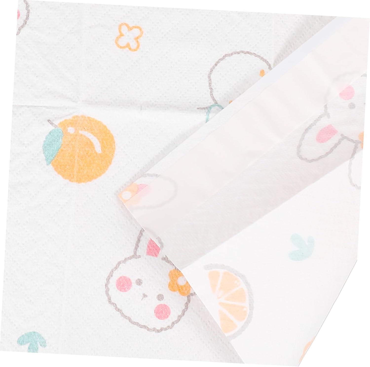 Ciieeo 10pcs Disposable Baby Placemats Cartoon Table Mats for Boys and Girls Portable Oil-Proof Dining Mats for Travel Home Use and Restaurants