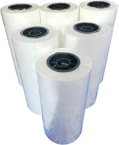 Miniatura 3 de HONROK Rollo de película de transferencia DTF (11.7 pulgadas x 328 pies), papel de transferencia de calor mate de doble cara para alimentación en