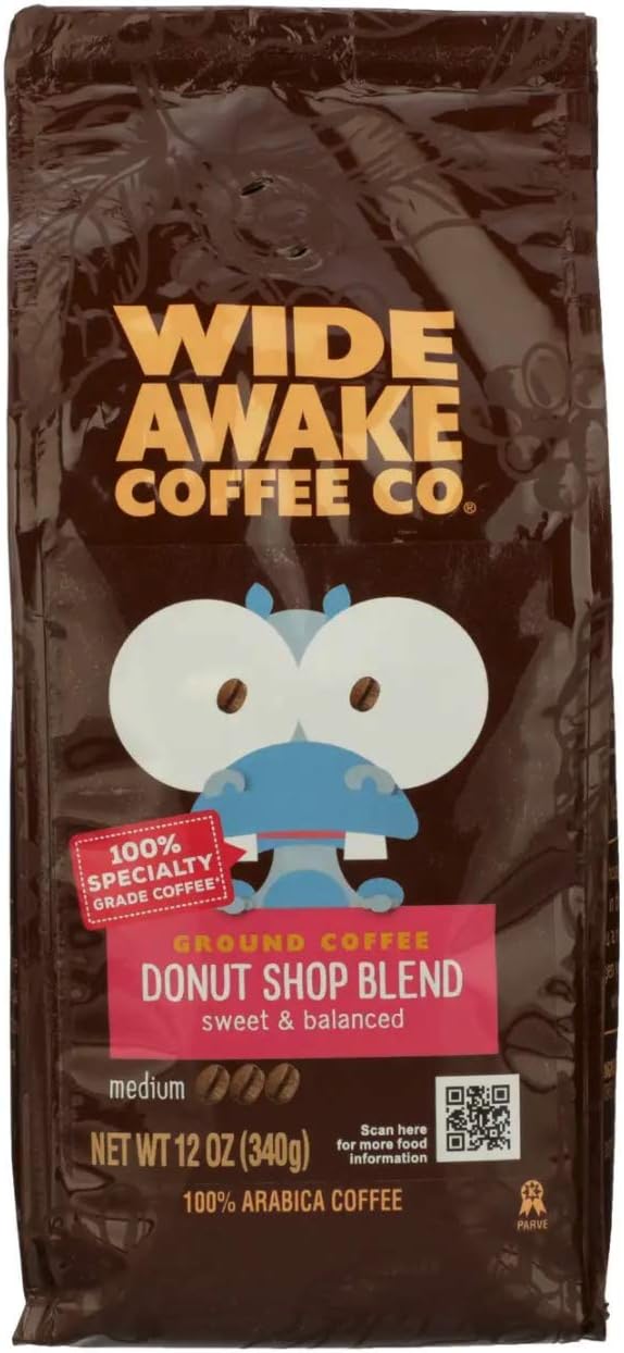 Donut Shop Blend Ground Coffee, 12 Ounce