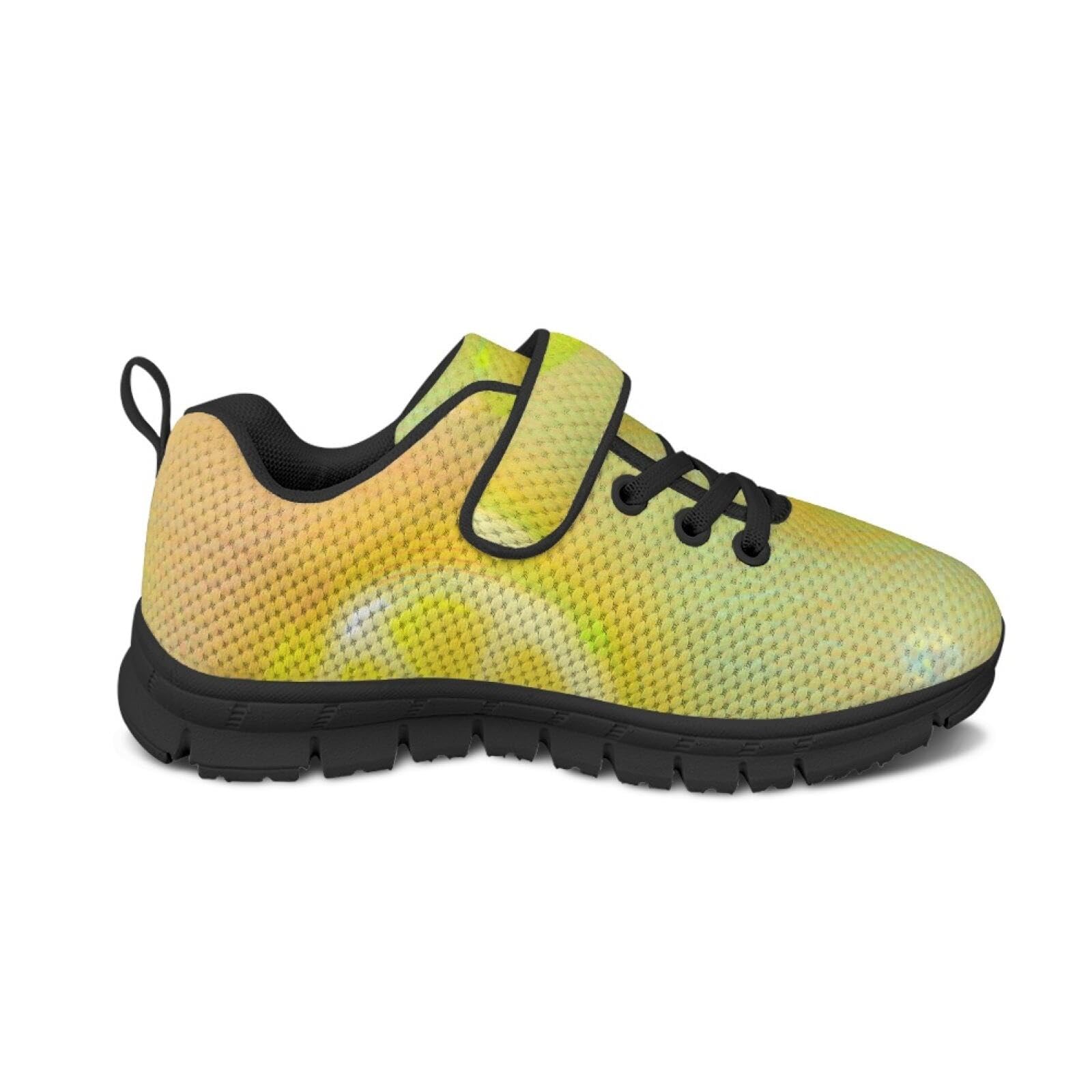 HERCHA Shoes for Kids Girls Activities Lace-Up Breathable Casual Cute Fruit Colorful School Sneakers Lightweight Safe Walking Running Sneakers Daily Footwear Funny Casual Wear