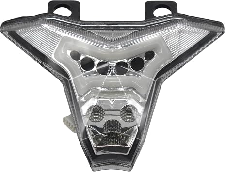 Integrated LED Taillight For Kawasaki Ninja 400 ZX6R ZX10R,Clear