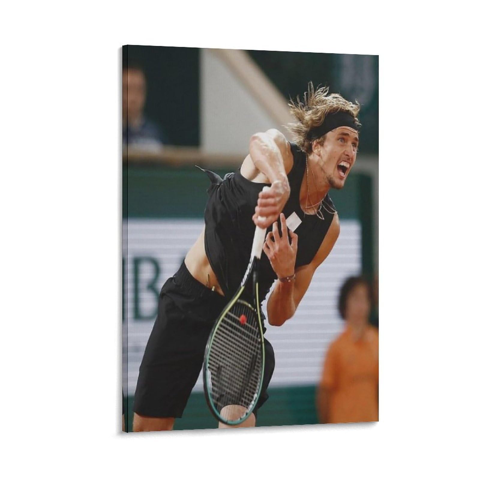 ASUIU Alexander Zverev Canvas Poster Canvas Wall Art Poster Decorative Modern Home Print Picture Artworks Posters 20x30inch(50x75cm)
