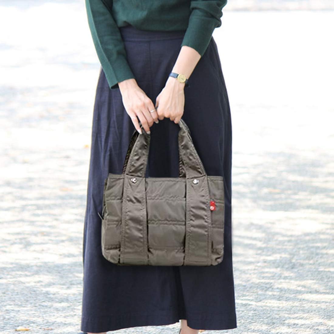 [ララゲン] トートバッグ レディース 軽量 軽い 大容量 A4 a4 巾着付き Mサイズ 旅行バッグ ジムバッグ ナイロン ナイロンバッグ ママバッグ