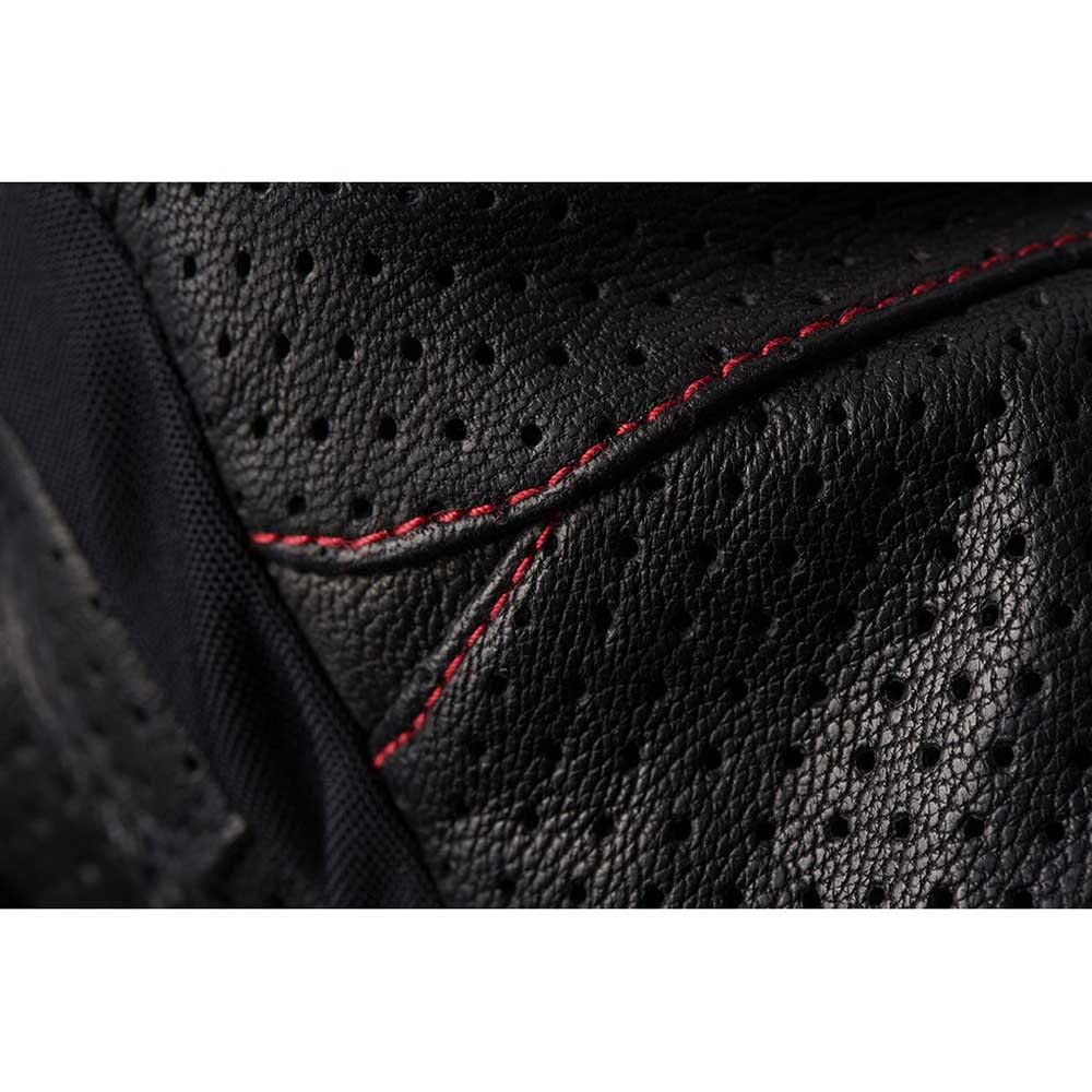 Furygan Td21 Vented - TD21 Guantes de Moto para Hombre - Palma 100% Cuero y Perforada - Guantes de Verano - Ventilación Óptima - Protección de Nudillos D3O - Diferentes Tallas. Men's