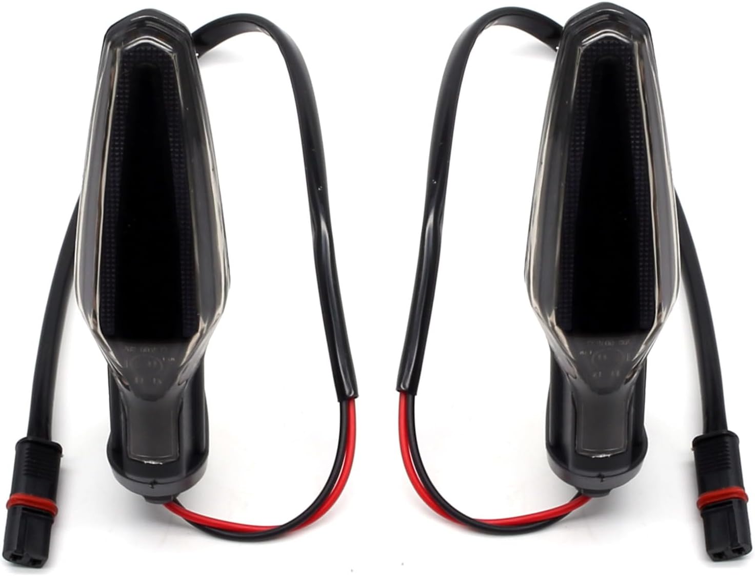 MZS Motorcycle Turn Signal Lights, 18 LED Amber Indicators Front Rear Blinker Light Compatible With F750GS F850GS F900R F900XR R1200GS R1200R R1200RS R1250GS R1250R R1250RS S1000R S1000RR S1000XR