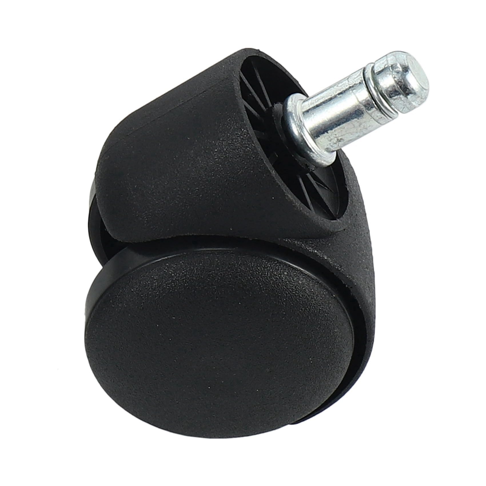 50mm Roues de Roulettes de Chaise de Bureau - Ensemble de 25 - Noir