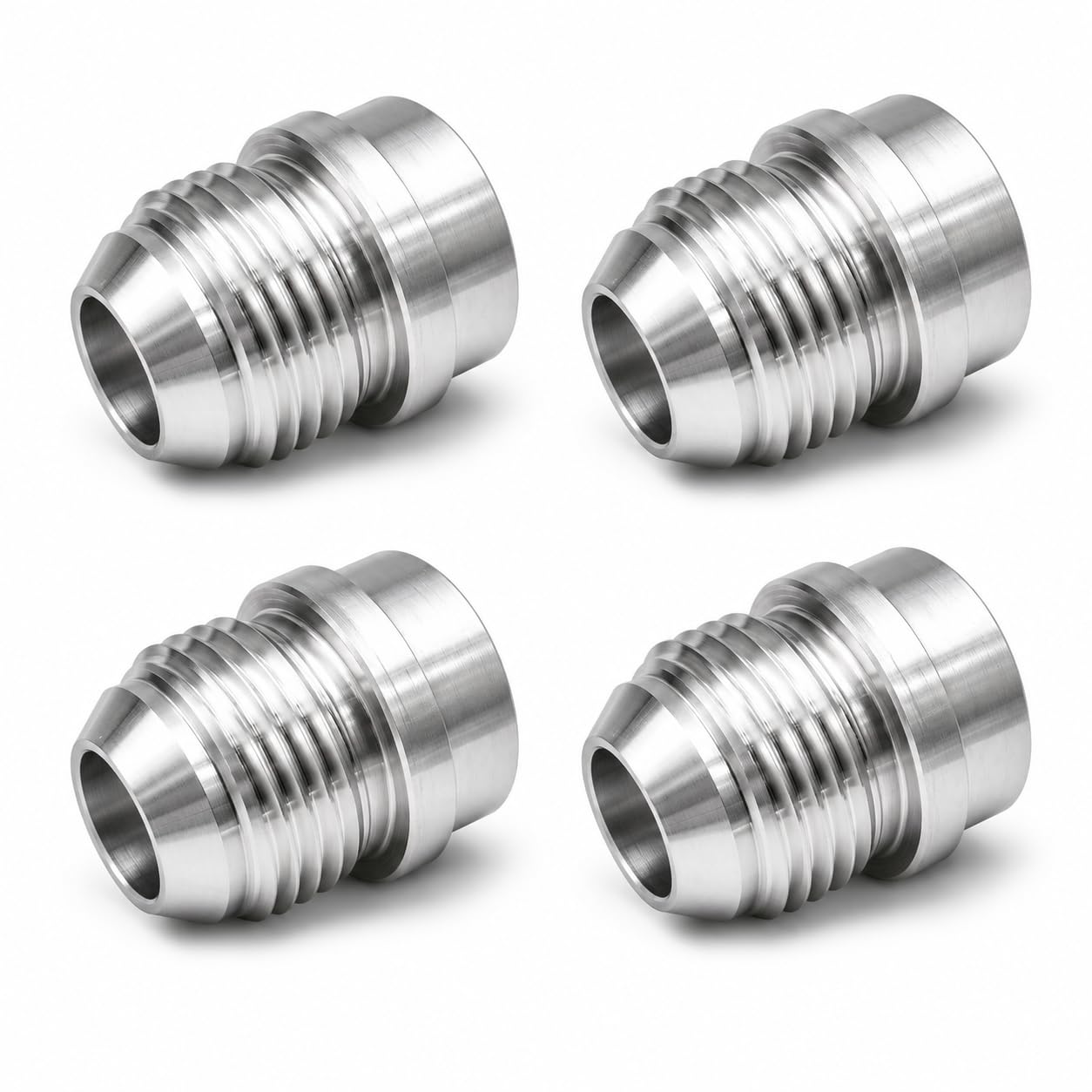 Raccord 10AN mâle à souder en aluminium 6061-T6 pour circuit de carburant haute performance