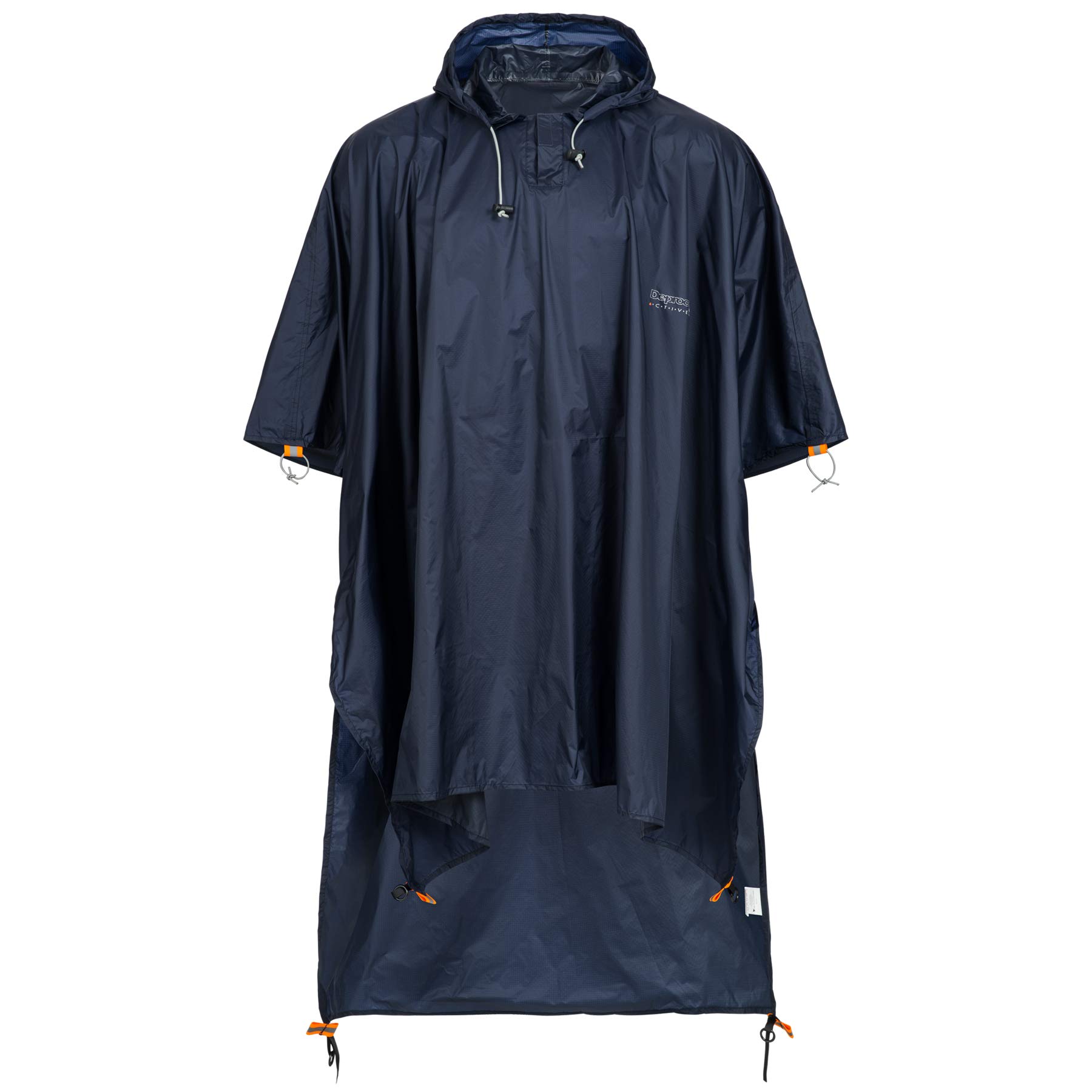 Poncho Cornwall homme imperméable vêtement de pluie léger avec capuche - 8