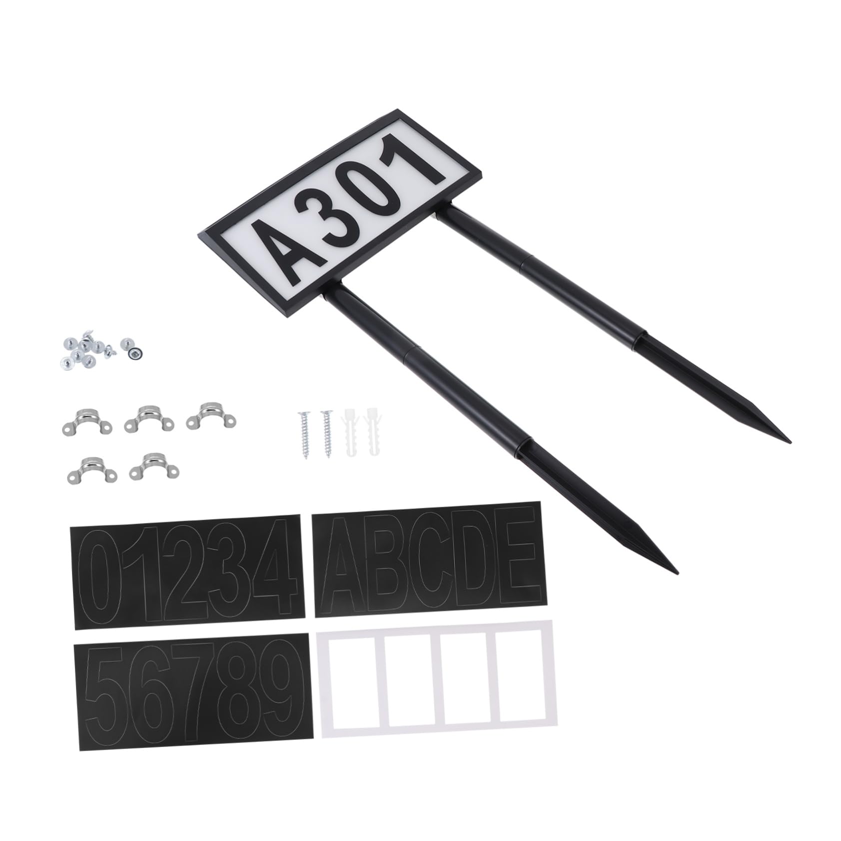 Solar Hausnummernleuchte 10 LED 1 Satz mit Automatischer Beleuchtung