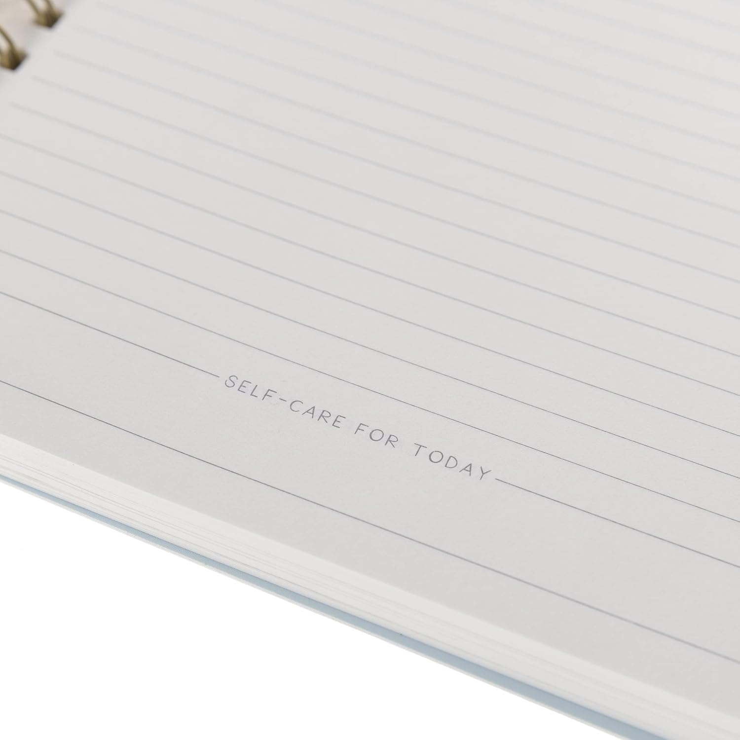 Graphique Vegan Leather Spiral Journal - Focus Design - 192 Lined Pages - Perfect for Taking Notes, Lists and More (8" x 10") image 5