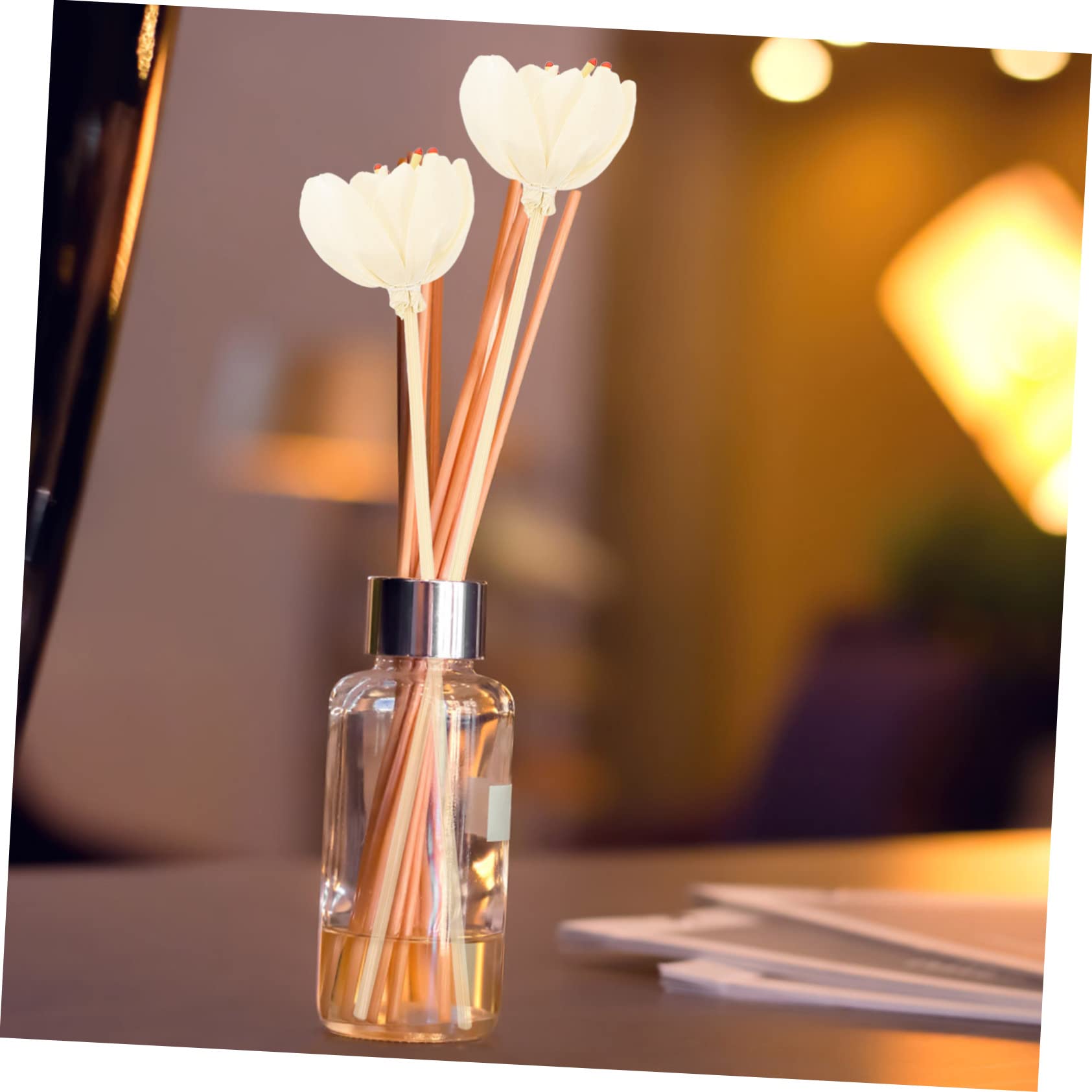 Cabilock 5 Series Rota De Aromaterapia Oleos Essenciais Essential Oils Essential Oil Diffuser Baño para Botella De Aroma Inserta Palos Difusores De Aroma Decorativos Papiro 10 Piezas X 5