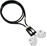 Vista 3 de Tapper Correa de nailon para AirPods y AirPods Pro (blanco/plata 925)