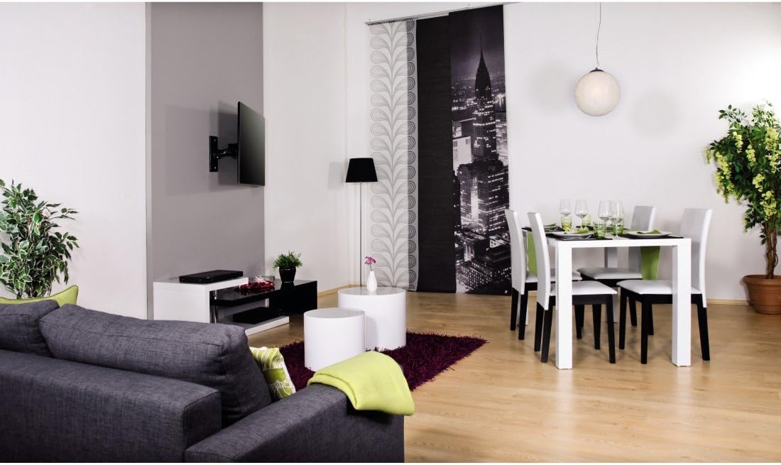 New Arrivals Hama Full Motion Wall Bracket for 23 - 50-Inch TV - Black