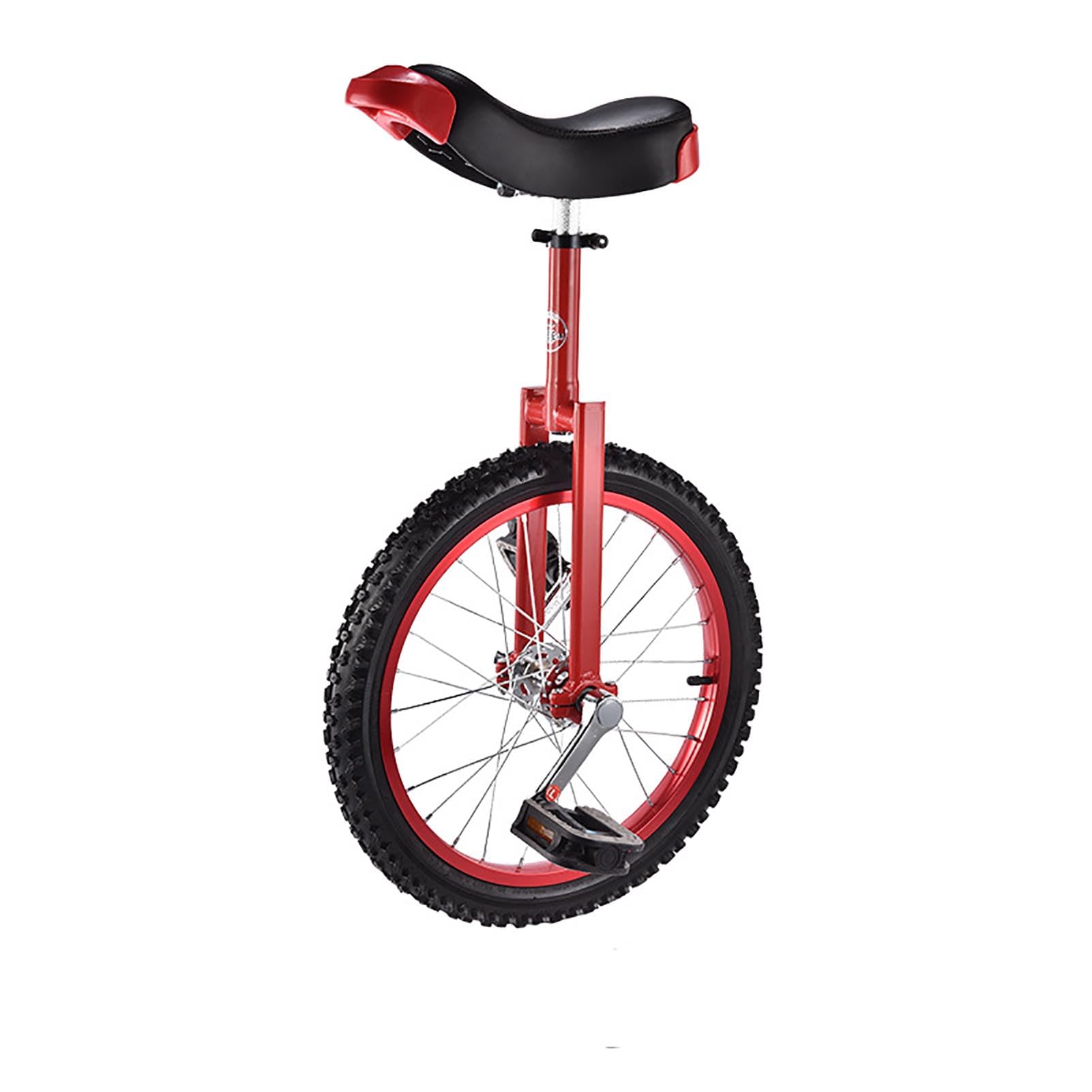 Monocycle d'extérieur réglable en hauteur pour le fitness et l'exercice, idéal pour les employés de bureau et les amateurs de cyclisme, supporte jusqu'à 75 kg