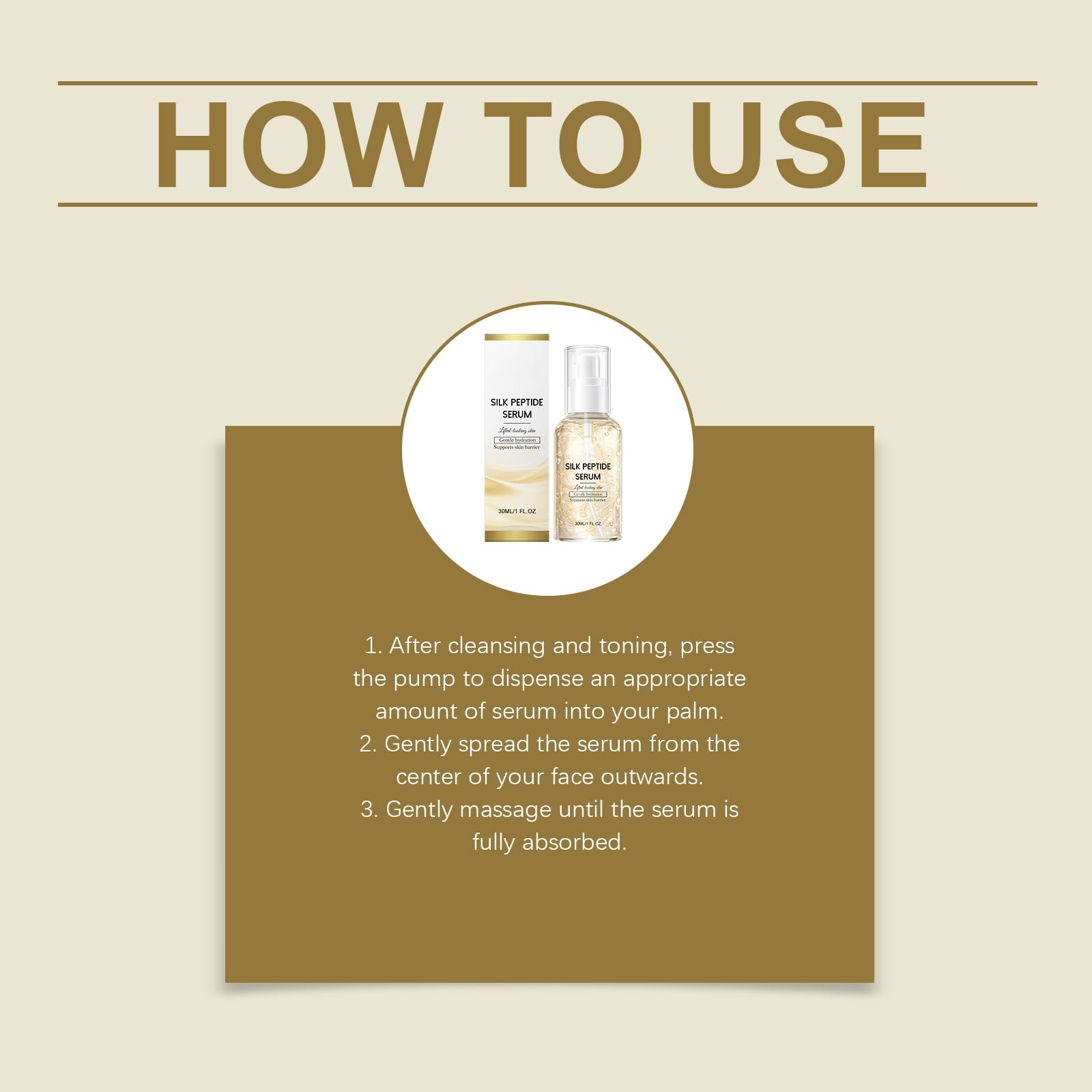 Deep Collagen Silk Peptide Lifting Serum wygładzające i nawilżające krem do twarzy, intensywnie nawilżający i ujędrniający esencja do twarzy, lekka codzienna esencja do pielęgnacji skóry (6 sztuk)