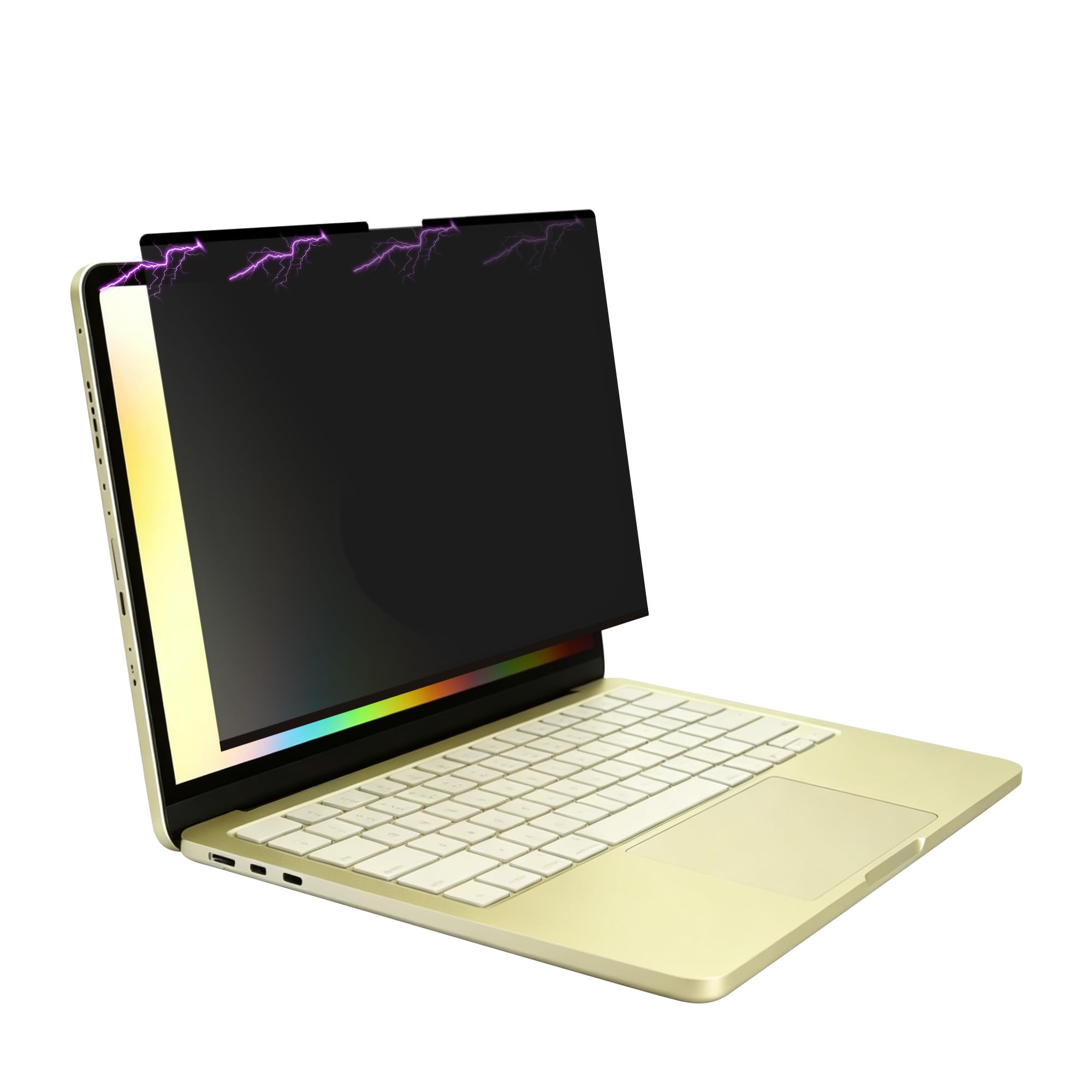 kwmobile Folia prywatności Apple MacBook Neo – magnetyczny filtr prywatności – filtr antyszpiegowski