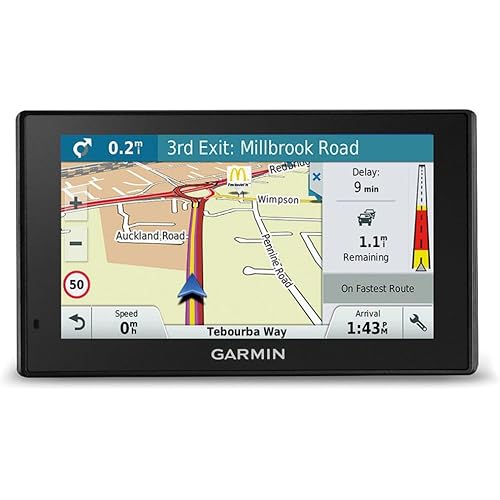 Garmin 010-01680-13 DriveSmart 51LMT-D 5-inch Sat Nav with Map Updates for UK, Ireland and Full Europe, Digital Traffic and Built-in Wi-Fi - Black