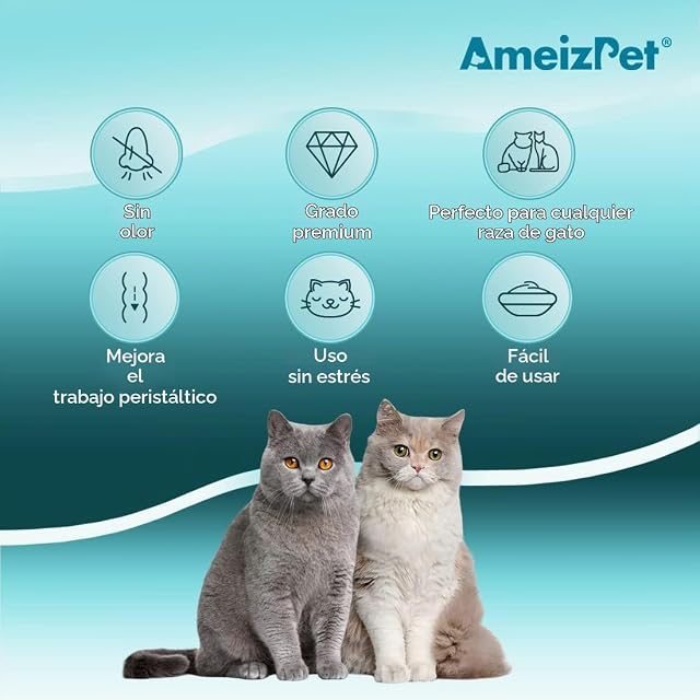 Foto 5 de 6 de Ameizpet Malta para Gatos Bolas De Pelo, 100g (3.52 Oz)