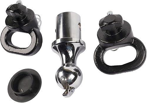 Miniatura 2 de 60618 Kit de enganche de bola de cuello de cisne, bola de 2-5/16 pulgadas, repuesto GTW de 30,000 libras para Dodge Ram 2500 3500 2014-2023 Parte #