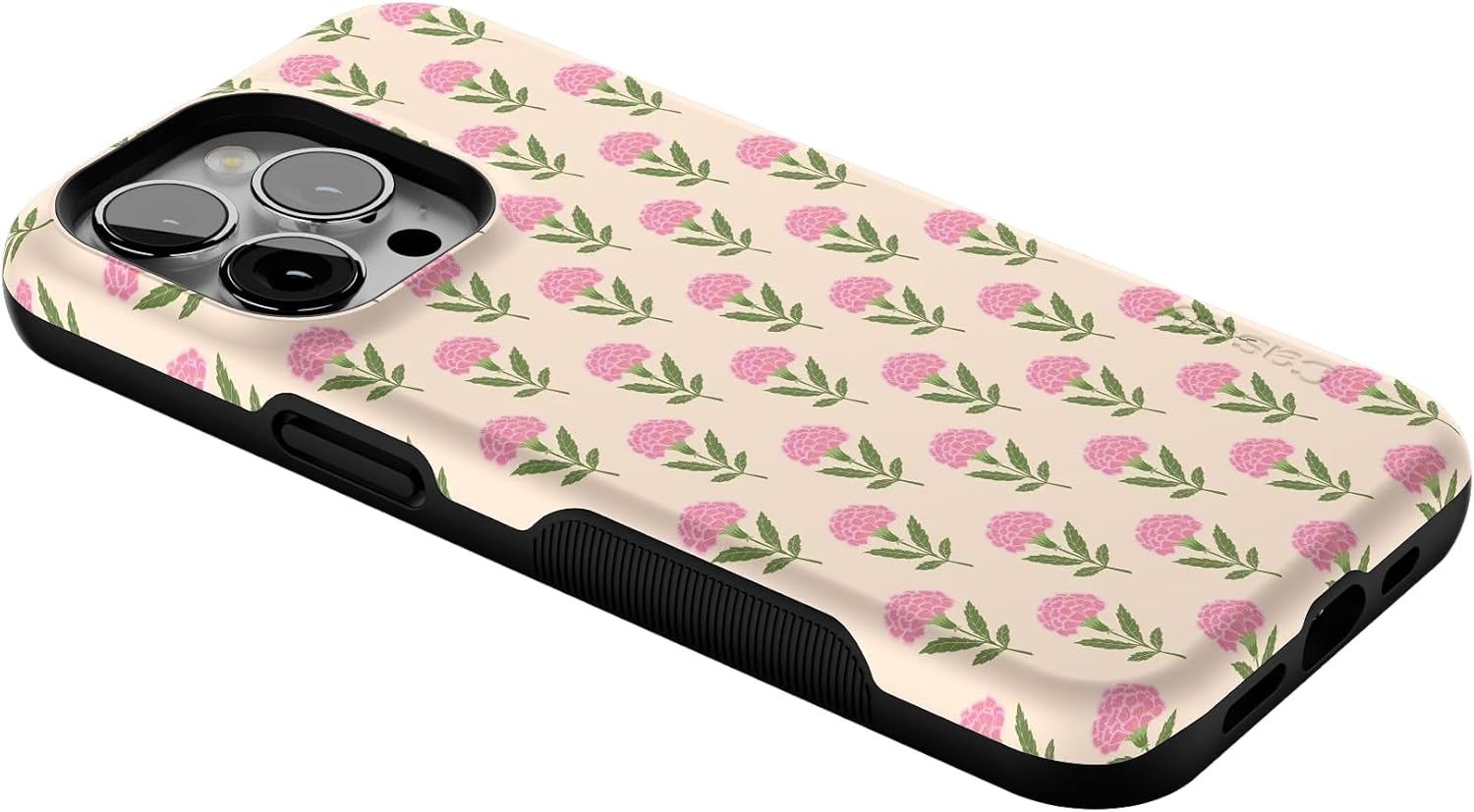 Casely iPhone 13 Pro Case | Jenna's Flowers | Fun on Weekdays | Bold Protective Design | Compatible with MagSafe