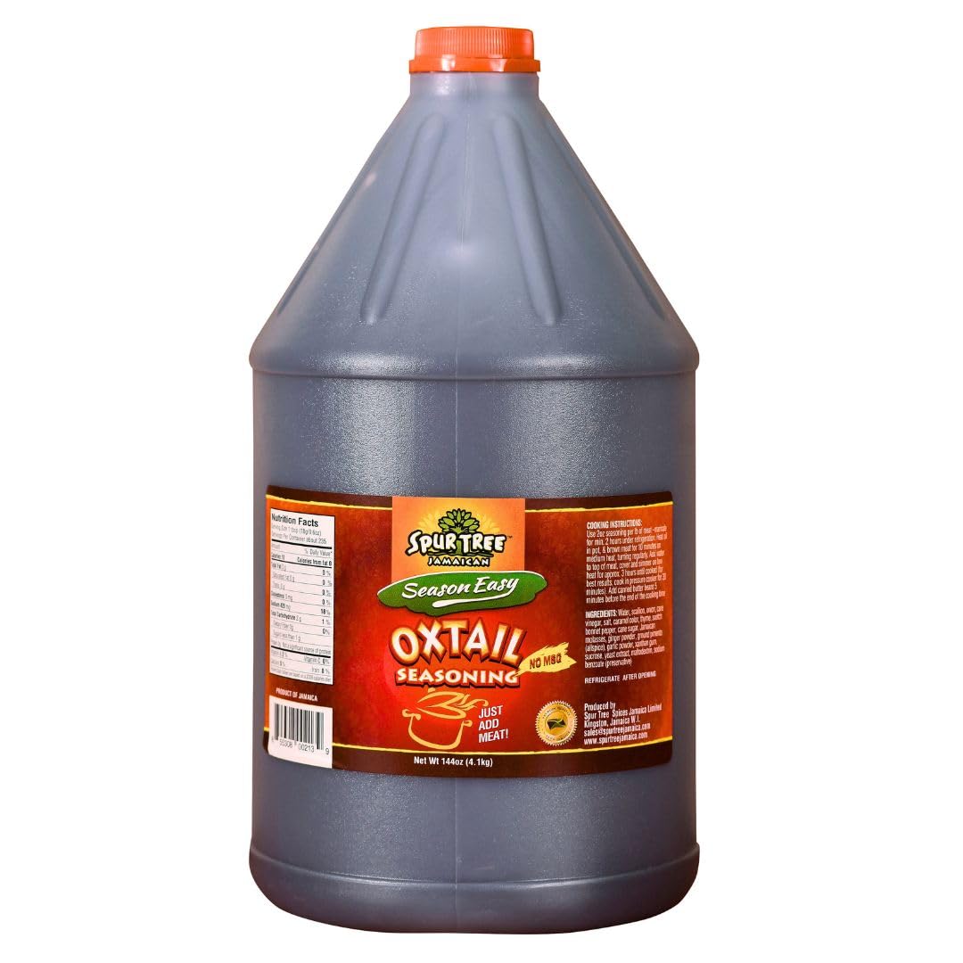 Spur Tree Oxtail Seasoning – Oxtails Seasoning to Experience Authentic Jamaican Cuisine – All-Natural And Fresh Ingredients – Oxtail Seasoning