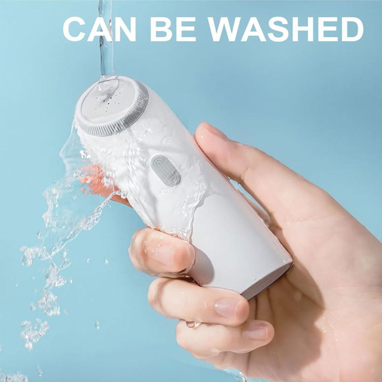 Mini bidet portable de voyage avec flacon de 400 ml, rechargeable par USB, avec 2 pressions d'eau et 2 modes d'eau pour un nettoyage hygiénique et la santé des femmes (B)