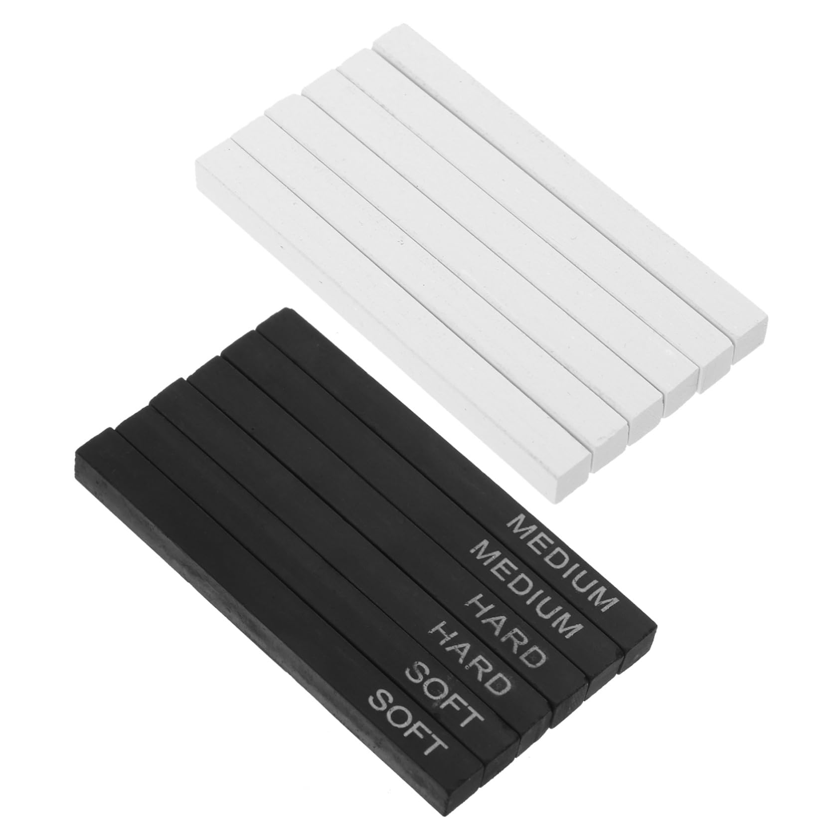 Operitacx 4juegos Carboncillos Comprimidos y Lápices De Resalte Para Dibujo Profesional Utensilios De Arte Para Estudiantes y Artistas Material De Dibujo y Portátil