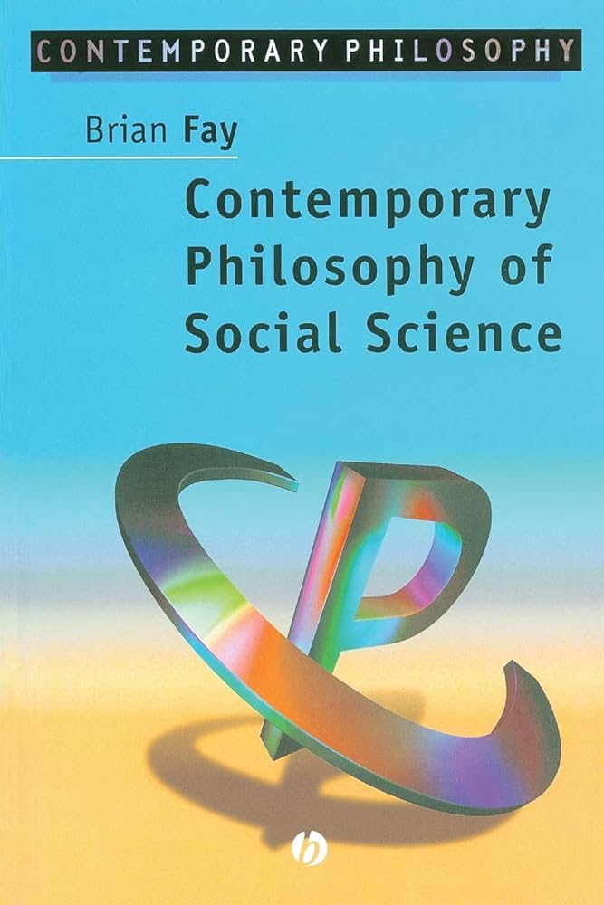 Amazon.com: Contemporary Philosophy of Social Science: A