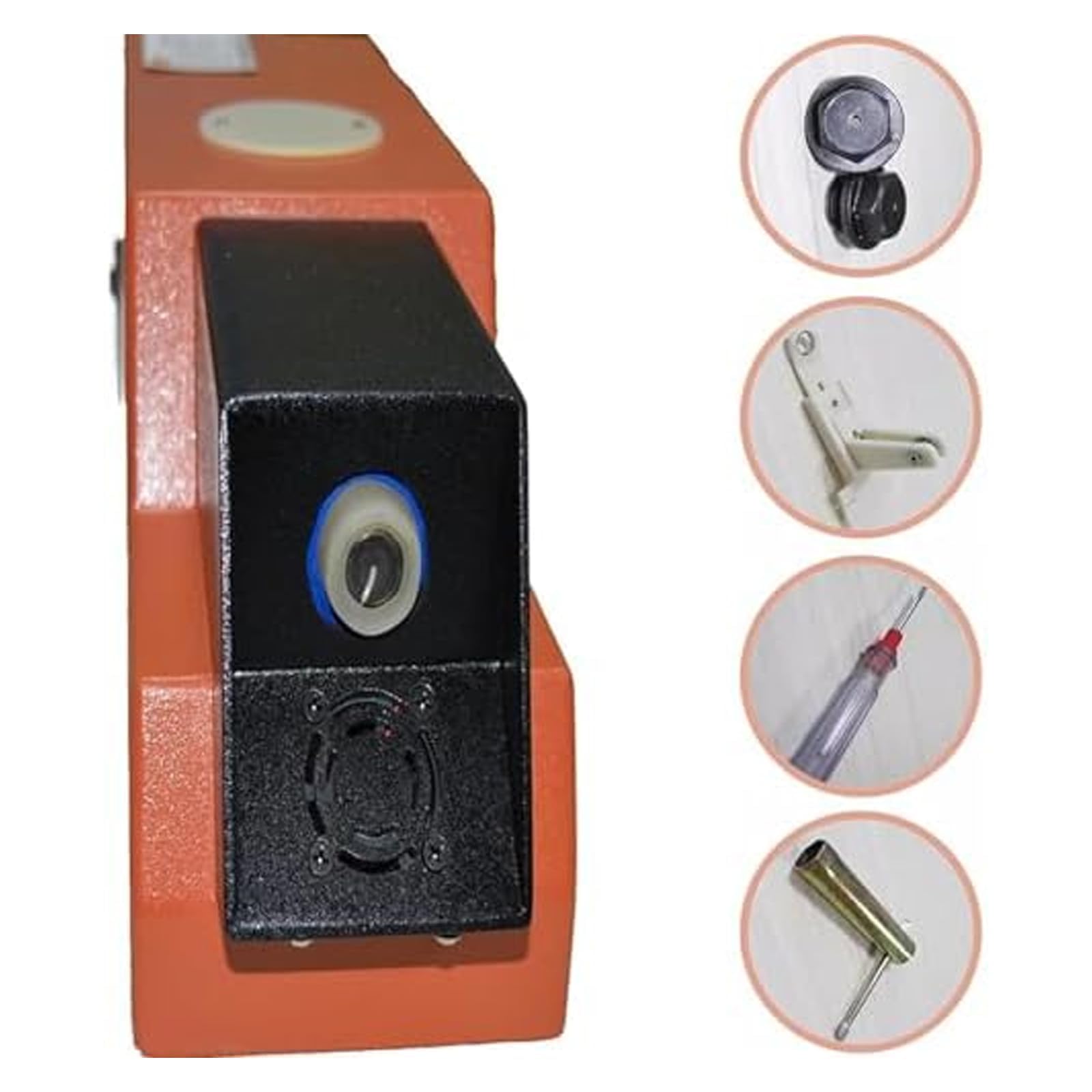 Filament-Extruder mit einstellbarer Geschwindigkeit 300-650 mm/min, Spulenwicklung, kompatibel mit PLA, ABS, PVA, HIPS-Acetat