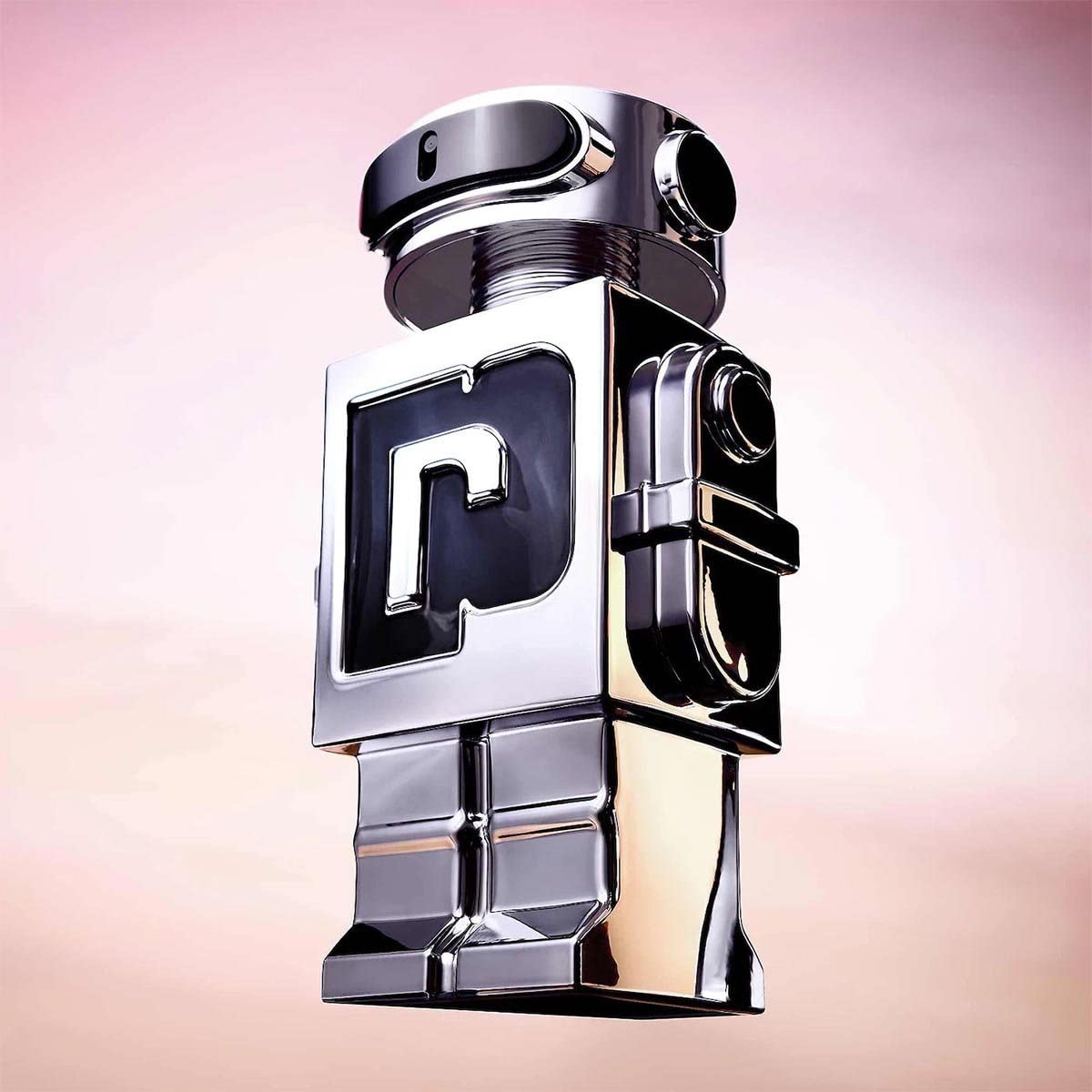 Phantom Edt Vapo 100 Ml | Fragancia de larga duración para hombre, aroma rebelde aromático diario con lavanda, limón y vainilla, vegano, recargable