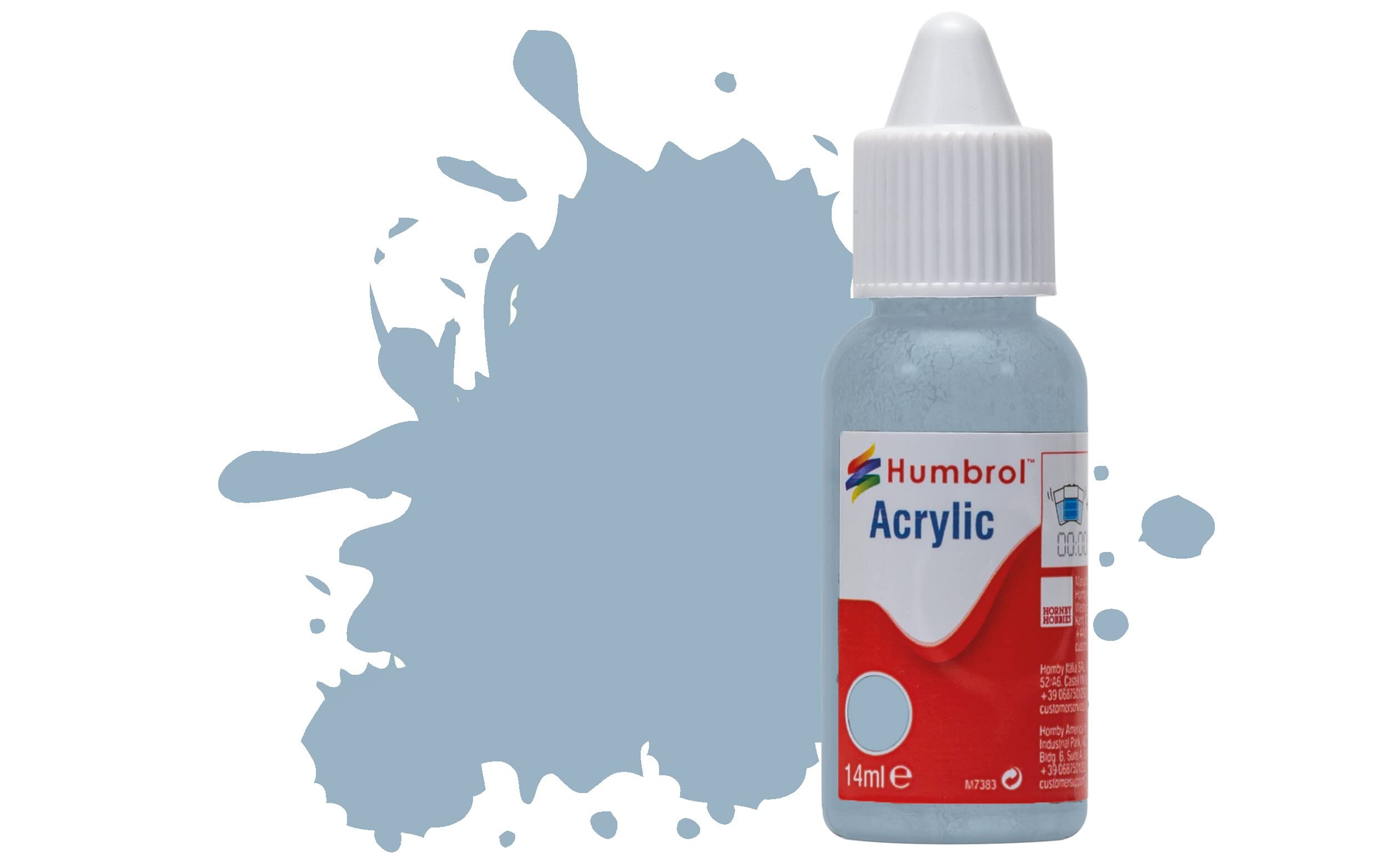 Humbrol Acrylic Paint DB0128 No.128 US Compass Grey Matt