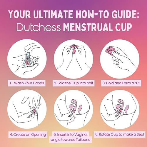 Miniatura 3 de Dutchess Copa menstrual reutilizable alternativa femenina No1 contra las toallitas femeninas sanitarias 2