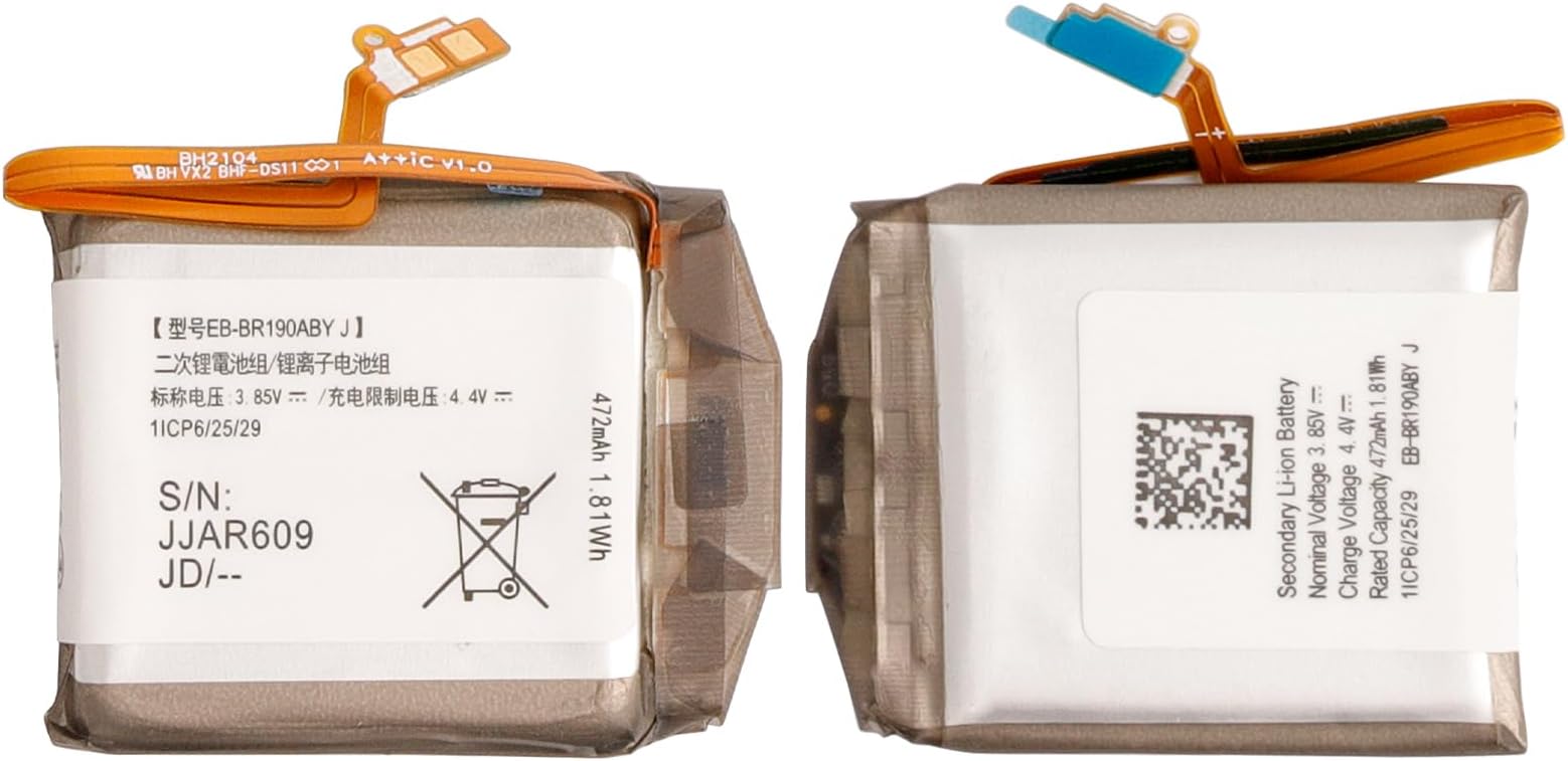 Replacement Battery EB-BR190ABY Sam Buds Pro/Galaxy Buds2 Earbuds Charging Case Box SM-R190 EP-QR190