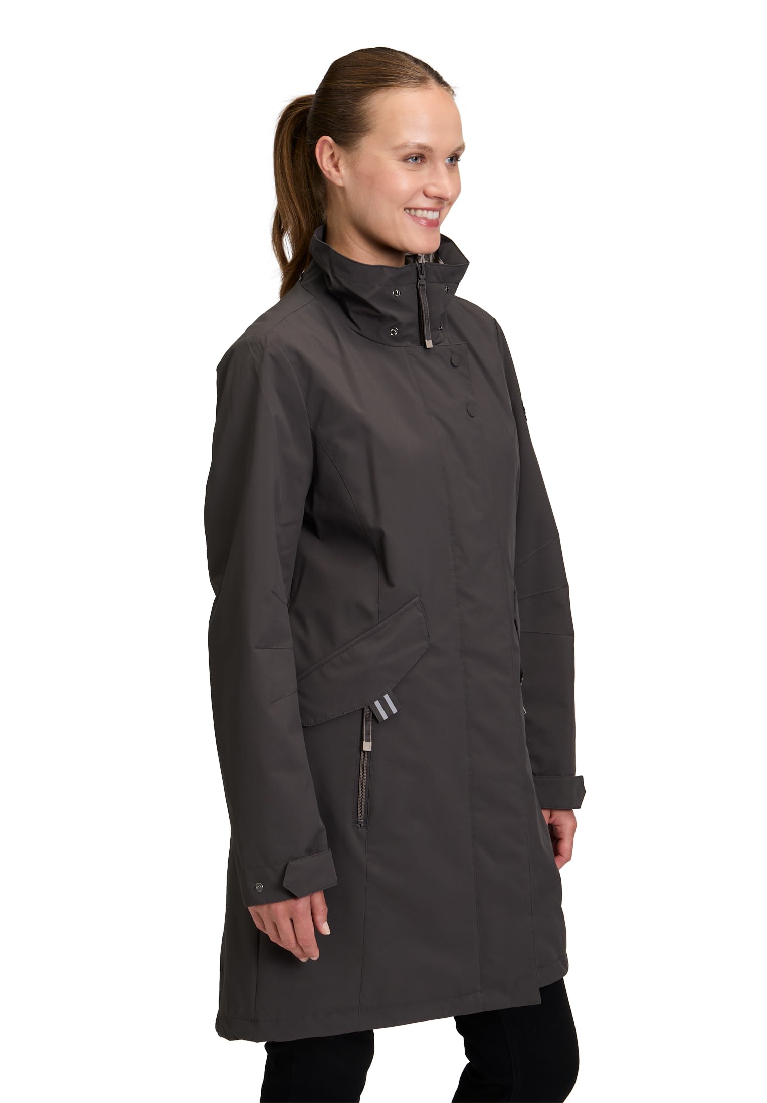 Betty Barclay Damen 3 in 1 Jacke mit Abnehmbarer Kapuze