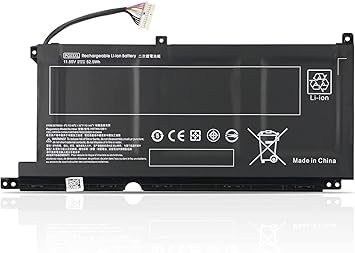WISTAR PG03XL Laptop Battery Compatible for HP, HSTNN-OB1I, HSTNN-DB9G, L48430-AC1, L48430-AC2, L48495-005, TPN-C141, TPN-Q229, TPN-Q241, 15-dk0020TX Series, 15-ec0056AX, 16-a0000TX Series