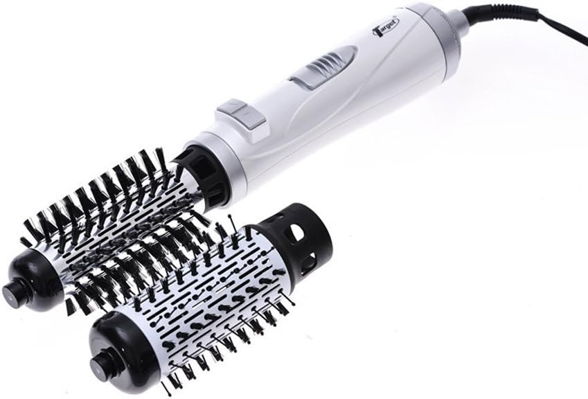 SZSYR-2 in 1 Electric Rotating Multifunctional Curl Comb Hair Curlers Straighter Hair Dryer Ceramic Anion Hair Drying Hair Roller