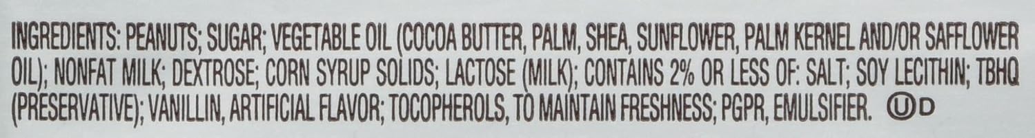 REESE'S Peanut Butter Cups, White Chocolate Candy, 1.5 Ounce